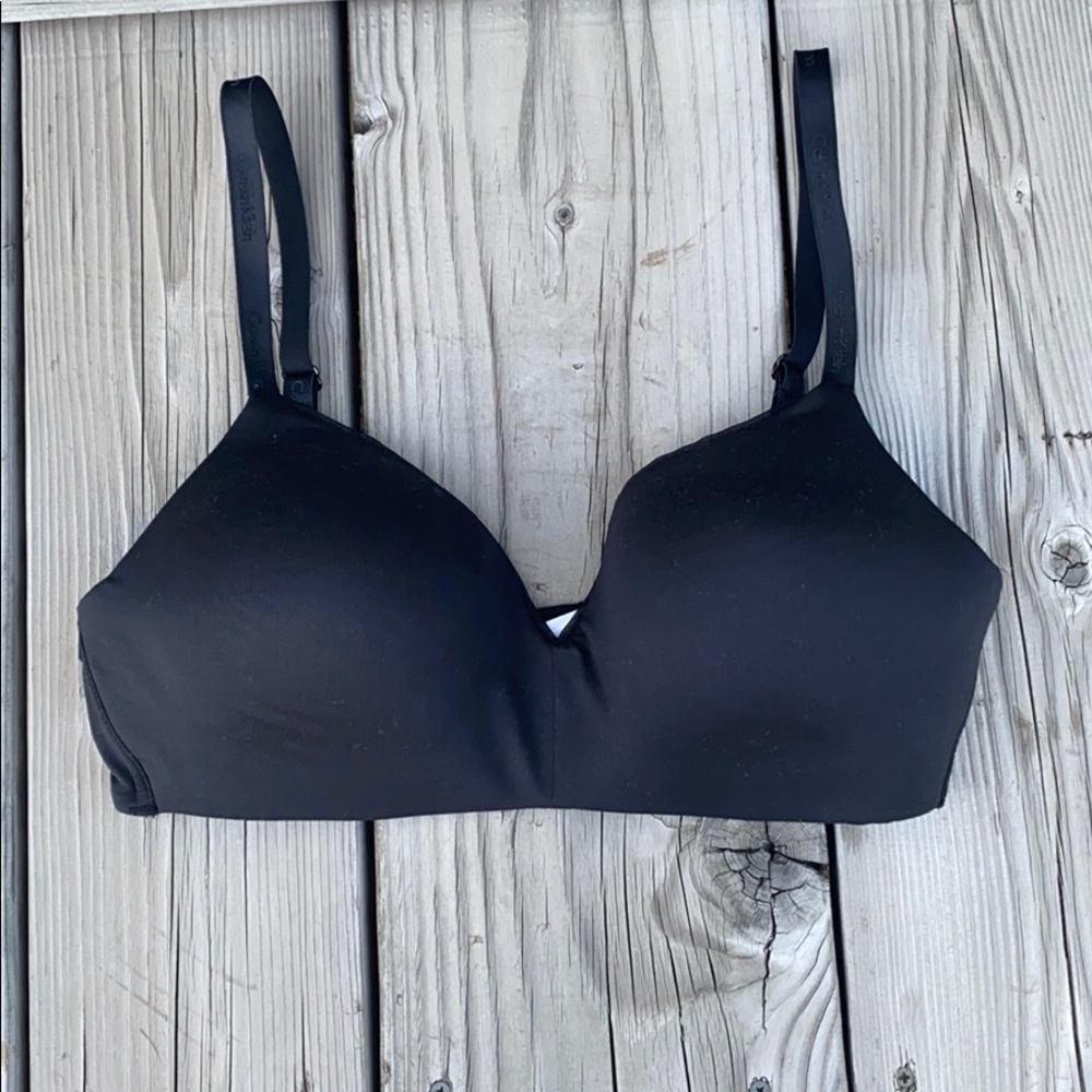 Black Calvin Klein Bra